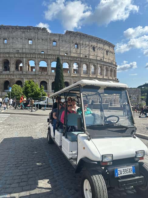 Rome: Golf Car Tour for Cruise Passengers - Key points to know before you book