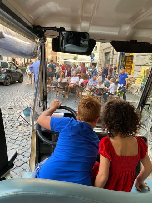 Rome: Golf Car Tour for Cruise Passengers - Why a golf car works for a two-hour Rome visit