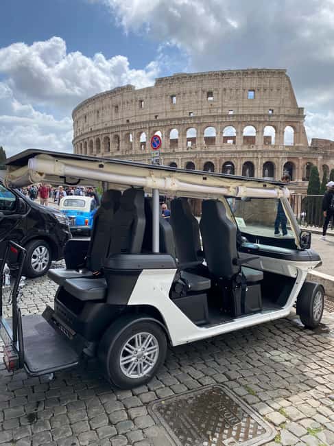 Rome: Golf Car Tour for Cruise Passengers - The Pantheon and Piazza Navona