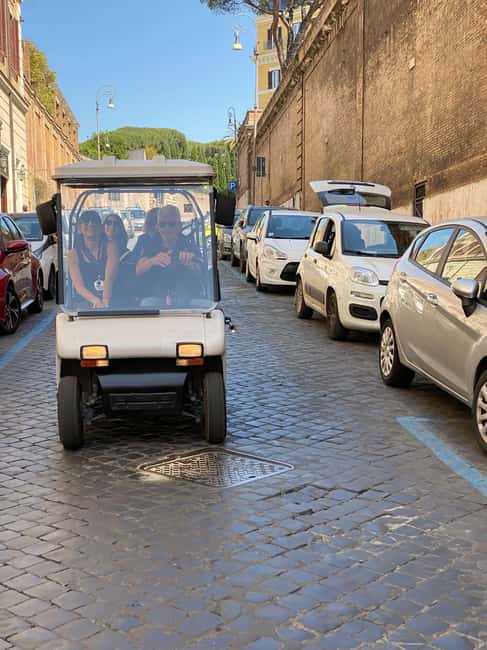 Rome: Golf Car Tour for Cruise Passengers - Quirinale Palace, Piazza Venezia, and Villa Borghese