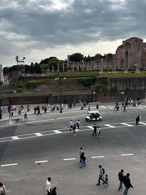 Rome: Golf Car Tour for Cruise Passengers - What the $71 price buys you