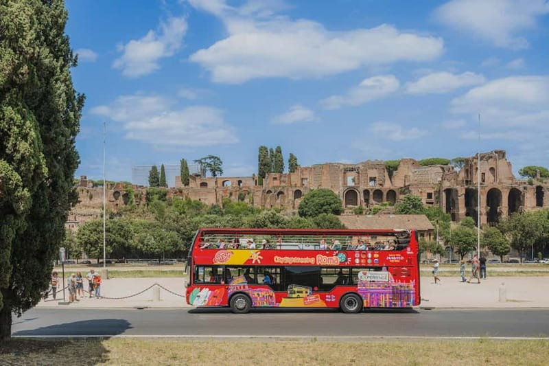 Rome Hop On Hop Off Tour from Civitavecchia by Train - Key points to know before booking