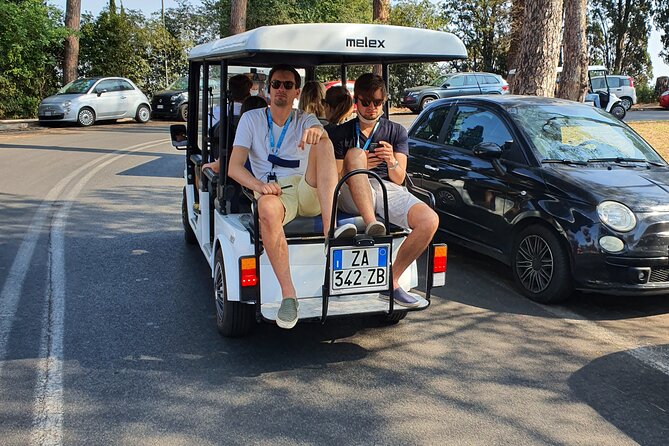 Rome in a Day golf cart tour for cruisers with Pizza & Gelato - Trastevere and the view from Janiculum Hill