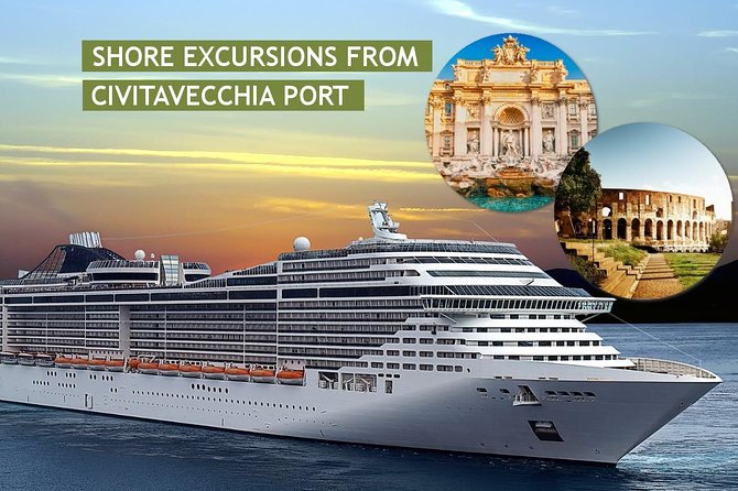 Rome in one day: tour from the cruise port Civitavecchia - St. Peter’s Square, with no interior entry included