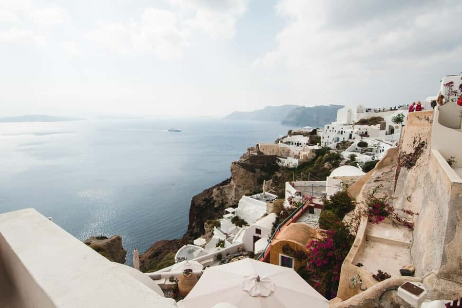 Santorini: 5‑Hour Private Tour for Cruise Ship Guests - Fira and Firostefani: the first caldera views