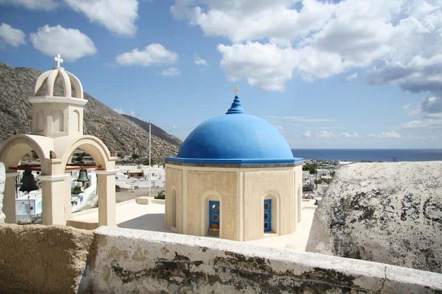 Santorini: 5‑Hour Private Tour for Cruise Ship Guests - Black Beach: add a swim or lunch