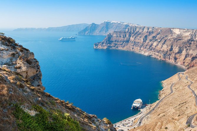 Santorini 8-Hour Private Tour with Hotel & Cruise Port Pickup - Red Beach: A Short Stop for Volcanic Color