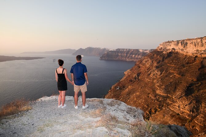 Santorini: Half-Day Island Sightseeing Tour - Sunset departures and the three-hour versus five-hour choice