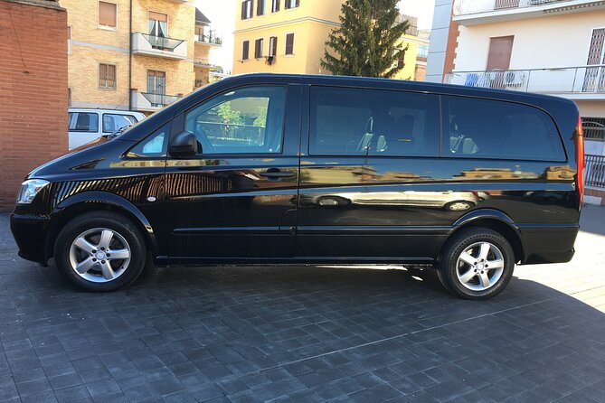 Shared Shuttle from Civitavecchia Port to Rome or Fiumicino Airport - A small shuttle that solves a big port problem