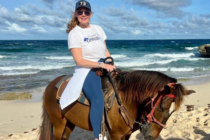 Shore Excursion Aruba’s Ecological and Beach Horseback Riding - Meeting a Calm Horse and Getting Ready