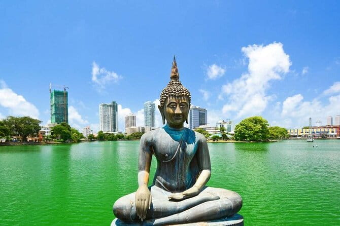 Shore Excursion Colombo Port to Mount Lavinia Beach & Colombo city For 4 - 6 Pax - Gangaramaya Temple mixes old and new