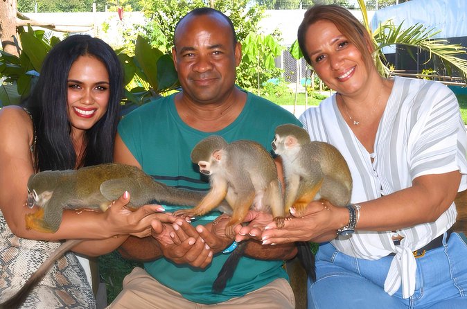 Shore Excursion Monkey Encounter and Puerto Plata City Tour - Meeting the capuchin monkeys