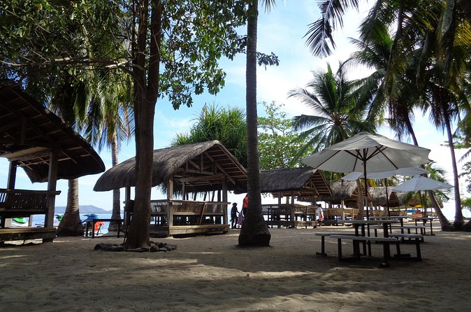 Shore excursion: Puerto Princesa Island Hopping Tour - Cowrie Island: good beach time and a practical lunch stop