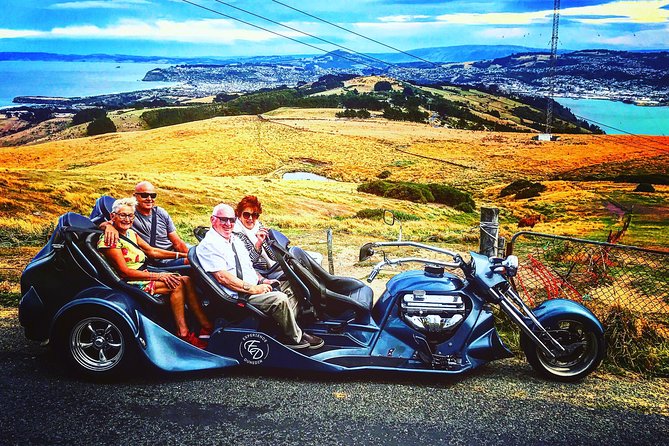 Shore Excursion: V8 Trike, Peninsula and City Tour - Starting in the Octagon at First Church of Otago