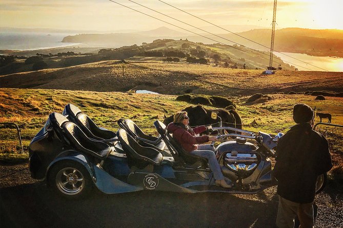 Shore Excursion: V8 Trike, Peninsula and City Tour - Heading toward Otago Harbour and the peninsula