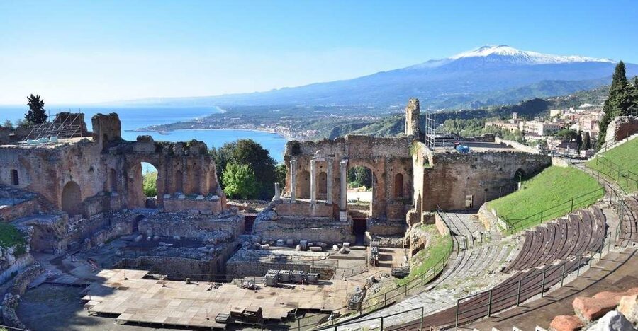 Shore tour from Messina cruise port: Taormina and Castelmola - Castelmola: one hour above Taormina