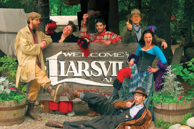 Skagway Shore Excursion: Liarsville Gold Rush Camp, Gold Panning and Salmon Bake Combo - Gold panning: fun, fast, and not a real mining claim