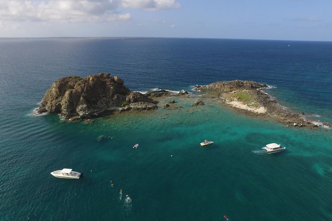 Speed Boat & Snorkeling Tour Pinel & Tintamarre Islands for CRUISE SHIP GUESTS - Maho Beach and Aircraft Overhead