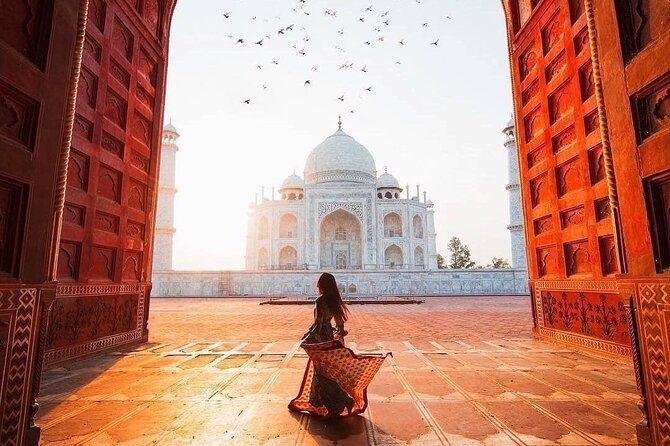 Taj Mahal Overland - Only for Cruise Ships - Leaving the port and taking the flight