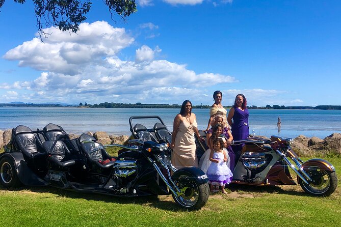 TAURANGA SHORE EXCURSION: Epic 25 min V8 Trike tour of Mt Maunganui & Tauranga - Mount Mainstreet and the everyday side of the resort