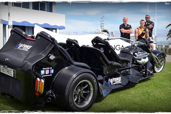 TAURANGA SHORE EXCURSION: Epic 25 min V8 Trike tour of Mt Maunganui & Tauranga - Accessibility, age limits, and comfort