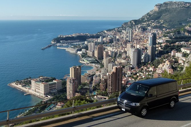The best French Riviera Full-Day from Cannes Small-Group Shore Excursion - La Turbie frames Monaco from above