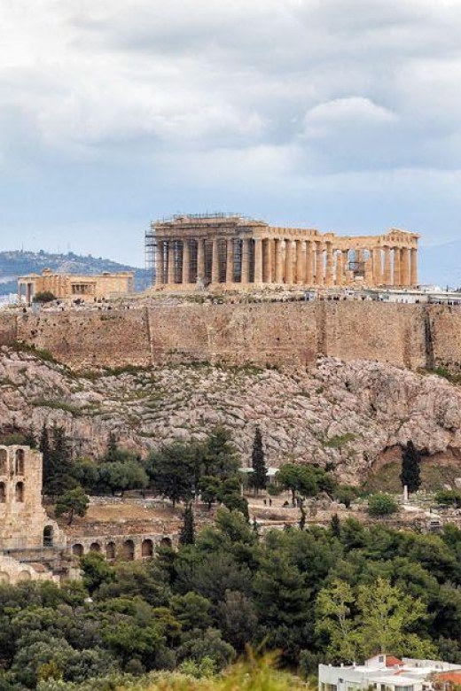 The Best Of Athens With The Acropolis 4-Hour Shore Excursion - Ending above Athens at Lycabettus