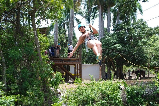 VIP DayPass: ATV, ZipLine, Horse Riding / Shore Excursion & Hotel - Pool time, gardens, and rescued animals