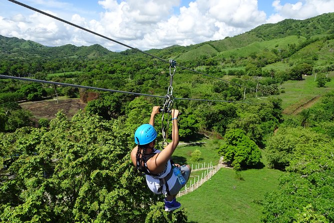 VIP DayPass: ATV, ZipLine, Horse Riding / Shore Excursion & Hotel - ATVs through a riverbed and local villages